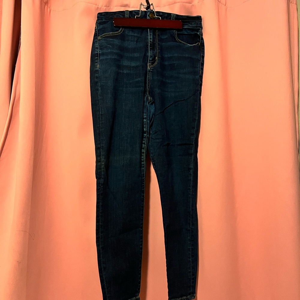 American Eagle Outfitters Dark Indigo Skinny Jeans
